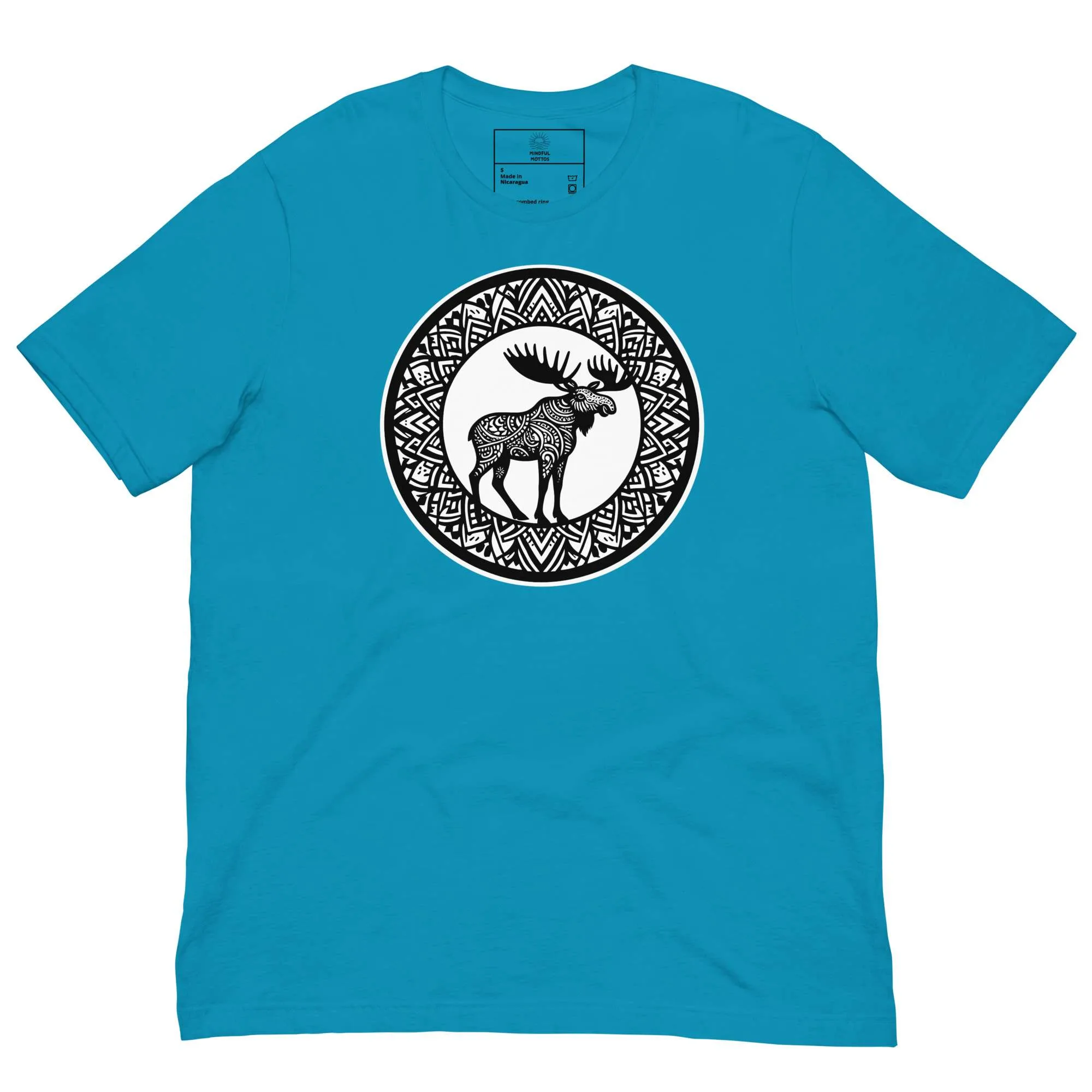 Moose Totem: Strength, Independence, and Intuition (Unisex T-shirt) - Image 5