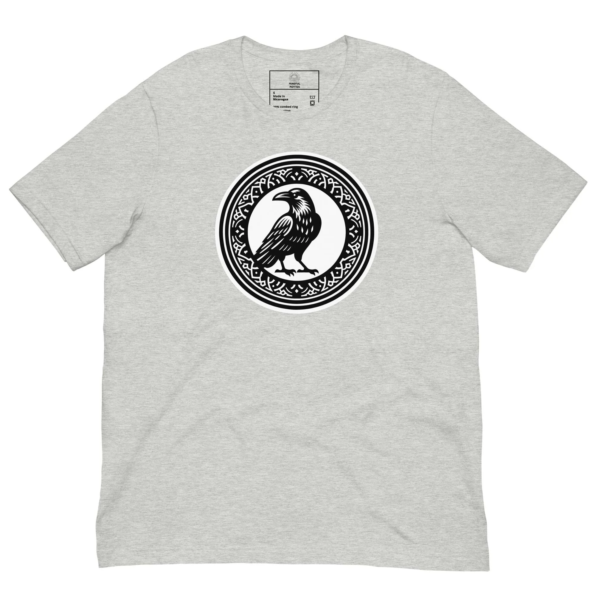 Raven: Transformation, Intelligence, and Mystery (Unisex T-shirt) - Image 3