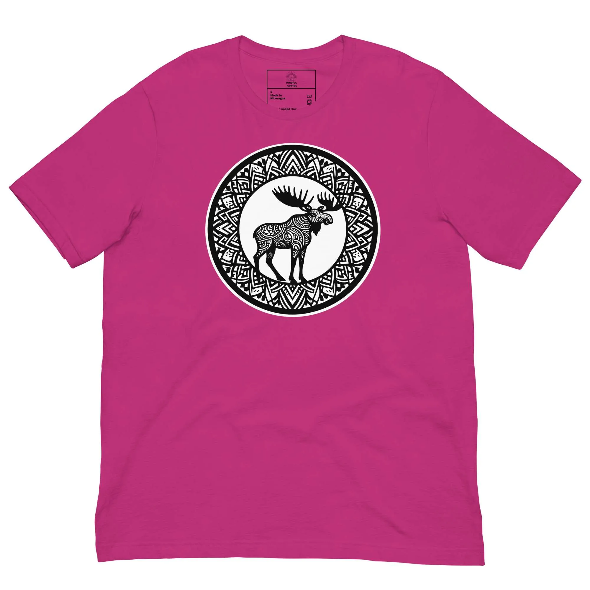Moose Totem: Strength, Independence, and Intuition (Unisex T-shirt) - Image 4