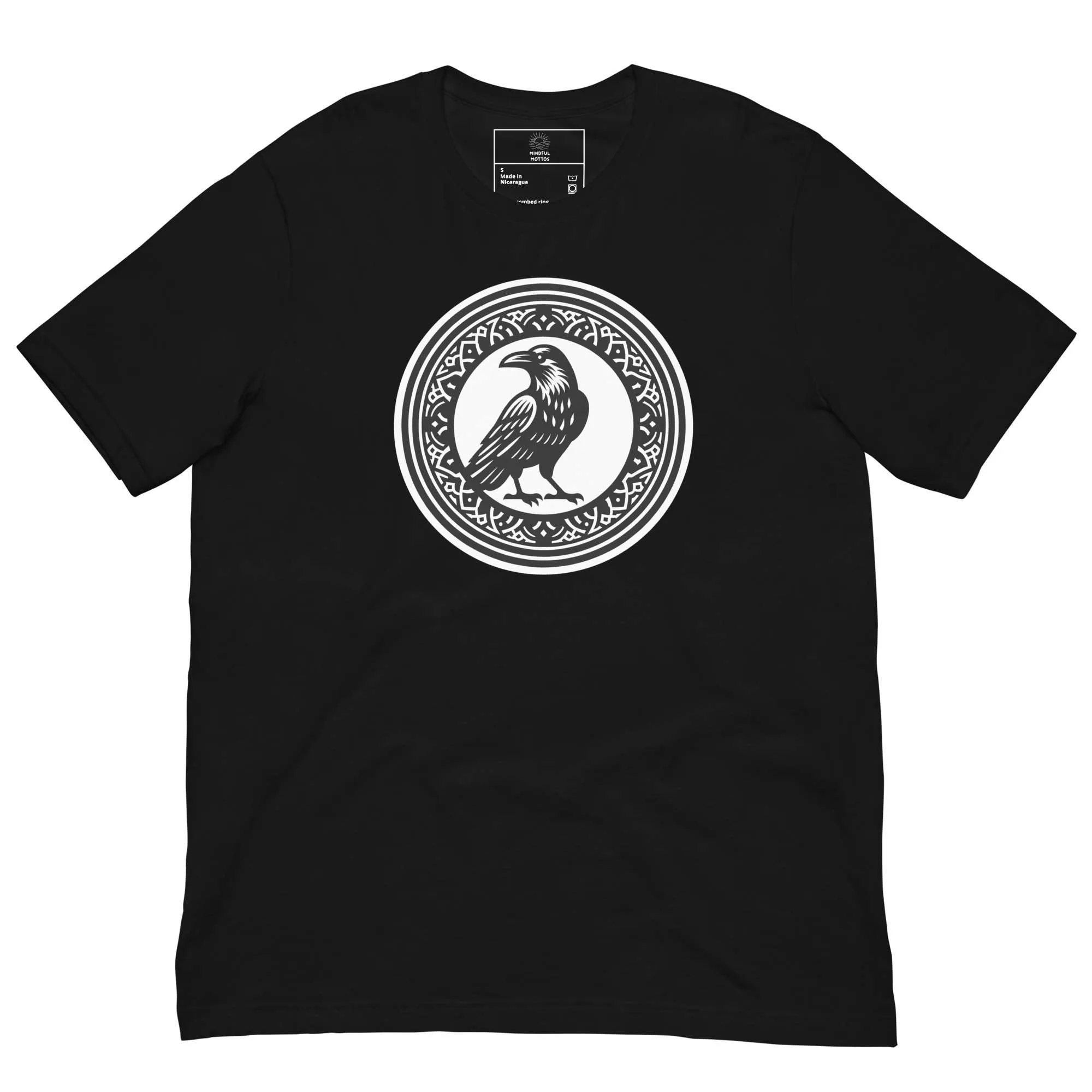 Raven: Transformation, Intelligence, and Mystery (Unisex T-shirt)