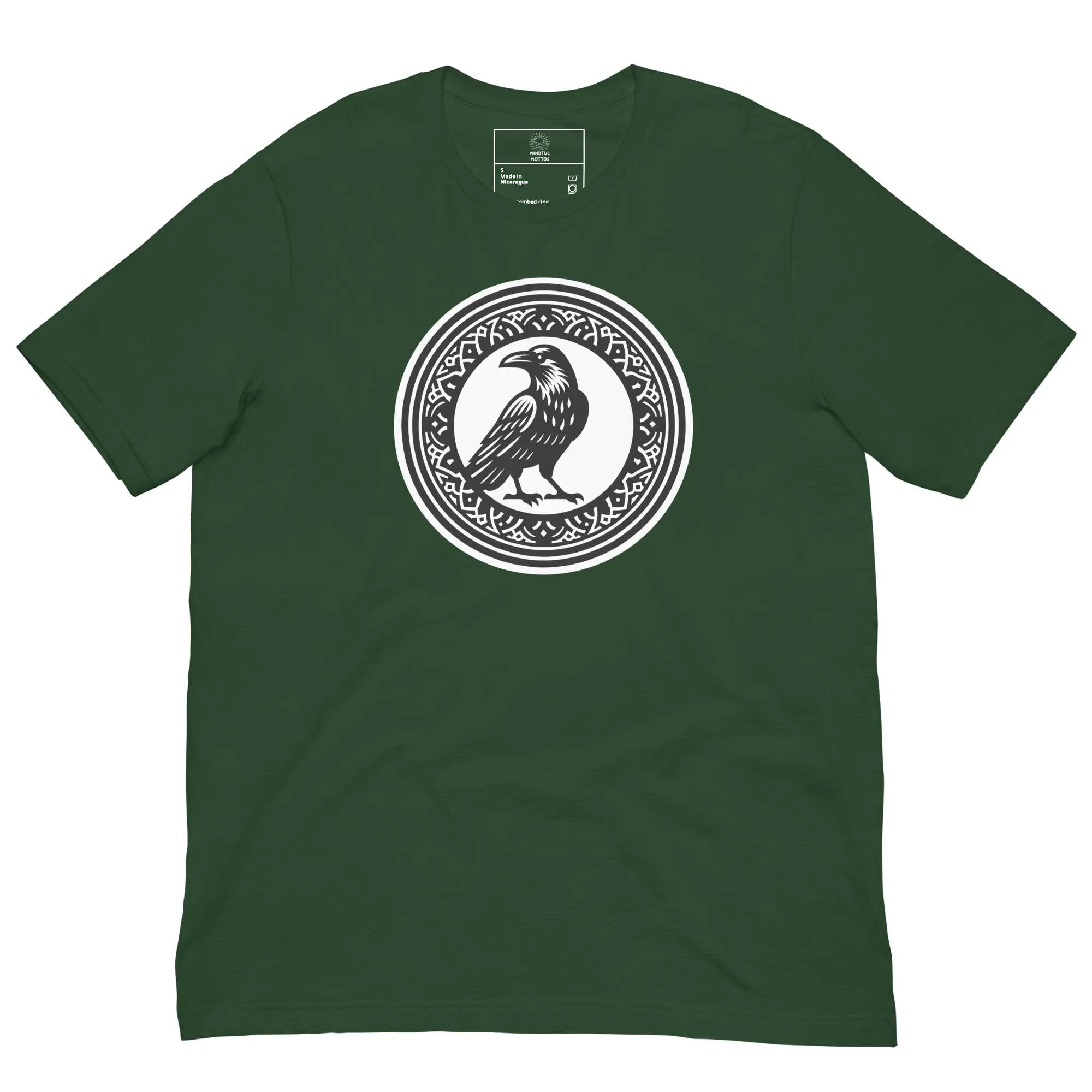 Raven: Transformation, Intelligence, and Mystery (Unisex T-shirt) - Image 2