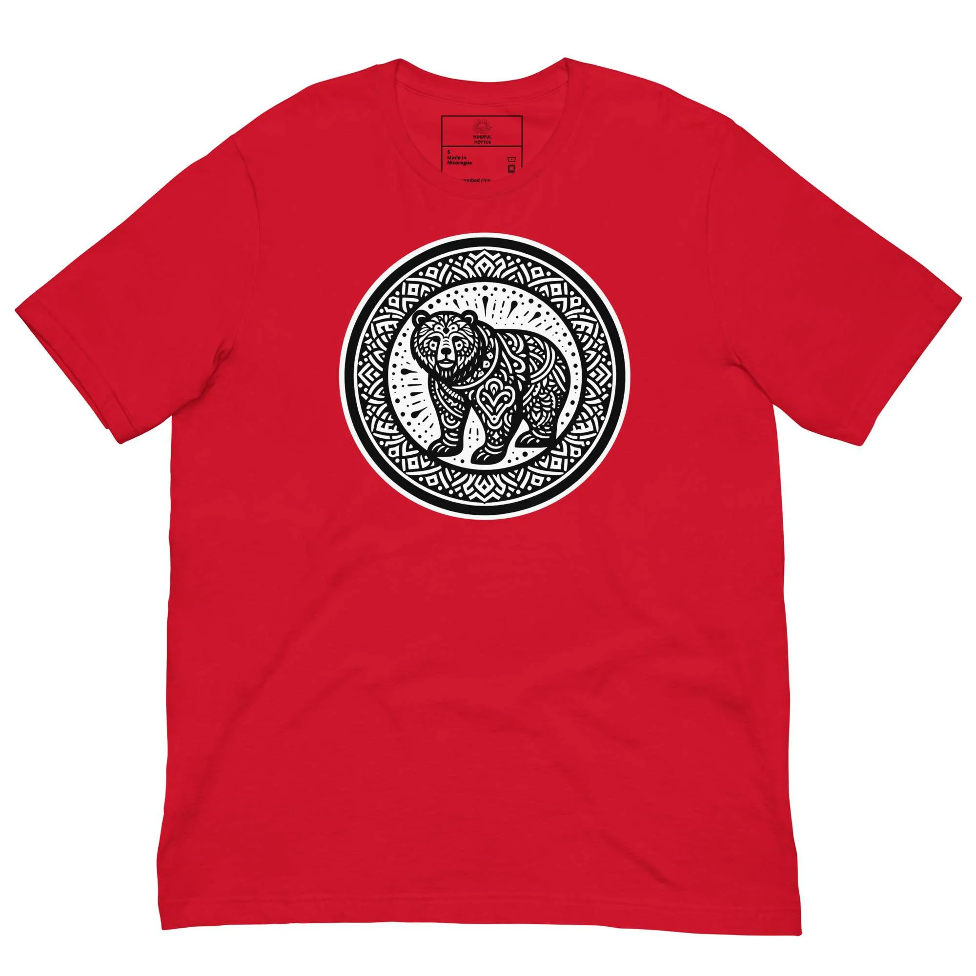 Bear: Strength, Protection, and Introspection (Unisex T-shirt) - Image 3