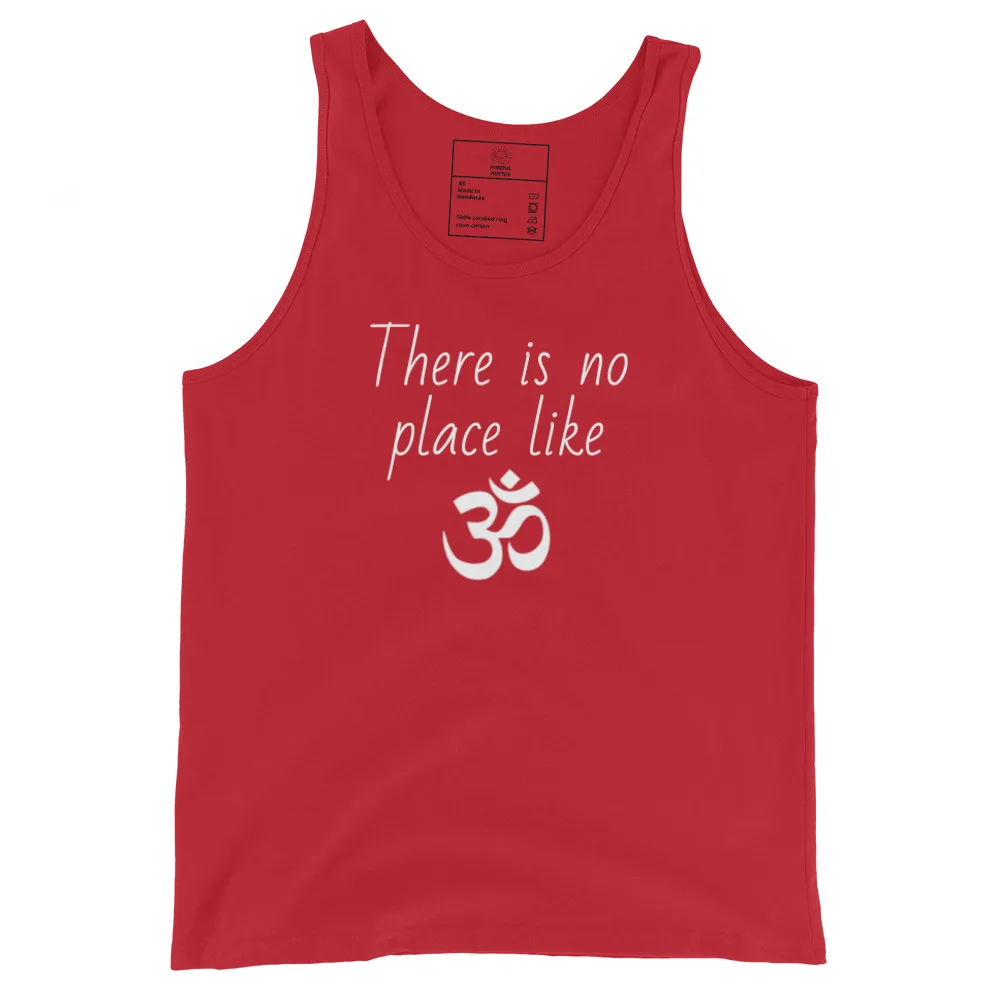 There's no place like Om (Unisex Tank) - Image 3