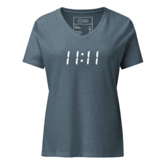 11:11 - Synchronicities - Signs from the Universe (Woman's V-Neck)
