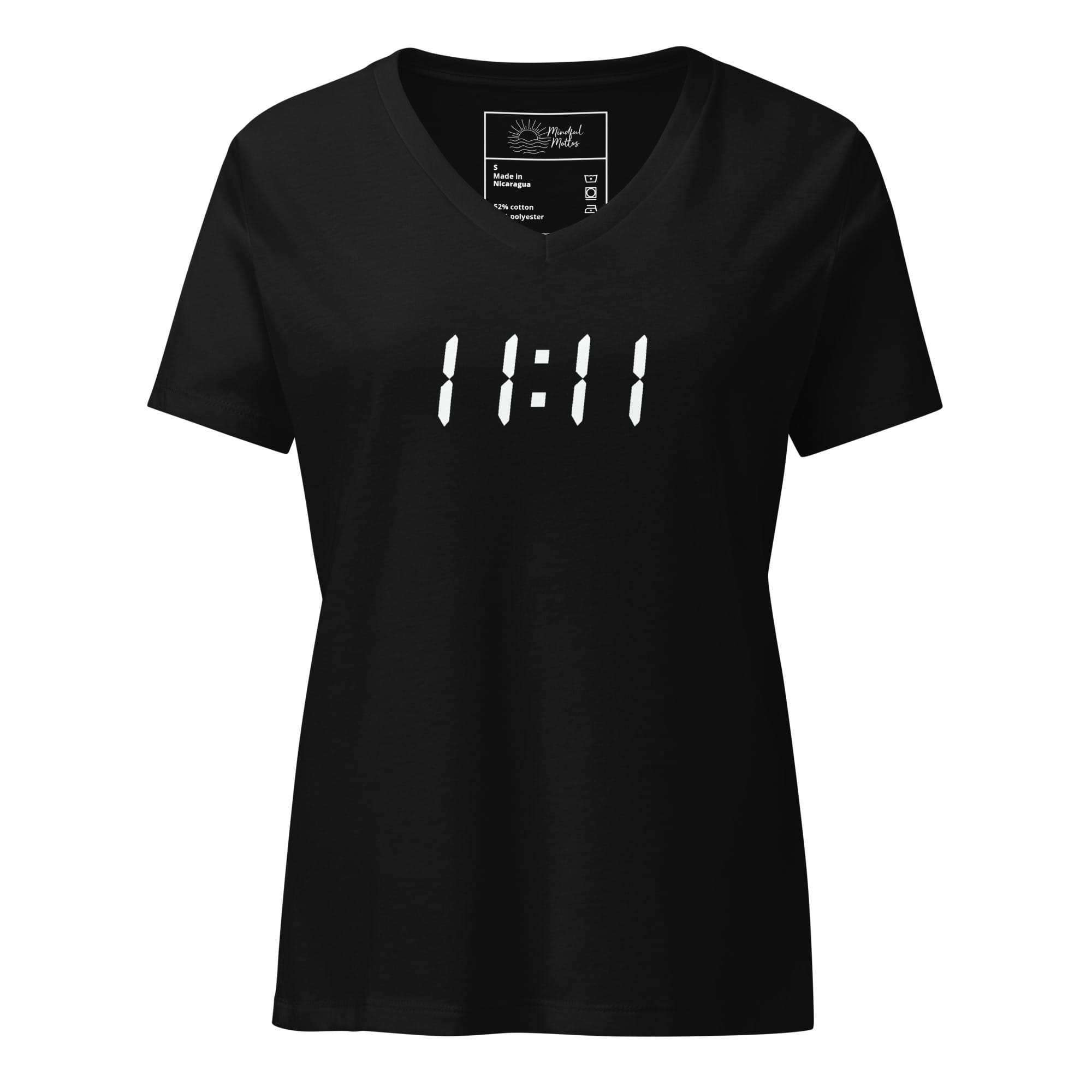 11:11 - Synchronicities - Signs from the Universe (Woman's V-Neck) - Image 2